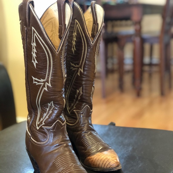Tony Lama Cowboy Boots - Picture 9 of 10